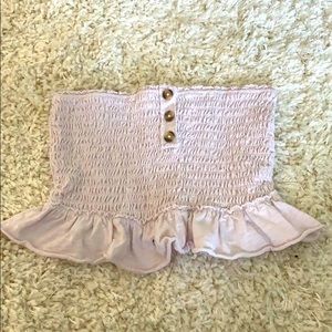 Free people purple crop top.